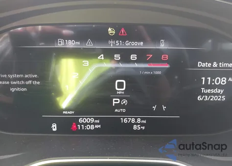 2025 Audi A5 Sportback Premium 45 Tfsi S Line Quattro S Tronic z USA, uszkodzony, nr VIN WAUDACF53SA010101